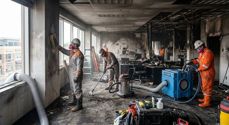 Commercial Fire Damage Repair in Sonoma County, CA