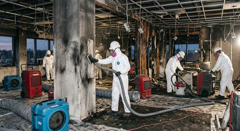 Commercial Fire Restoration in Chandler, AZ