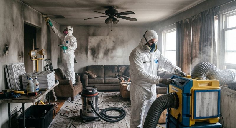 Commercial Smoke Restoration in Austin, TX