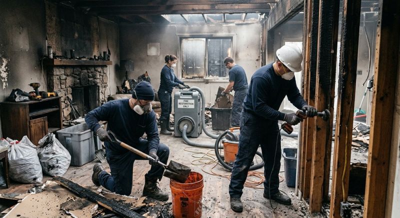 Fire Damage Cleaning in Santa Rosa, CA