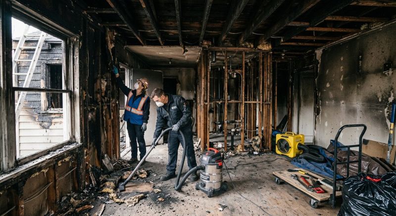 Fire Damage Cleaning in Sonoma County, CA