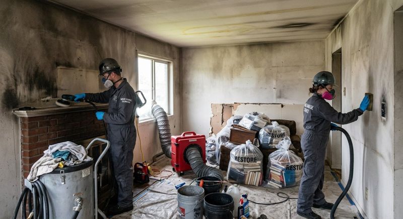 Fire Damage Cleanup in Gilbert, AZ