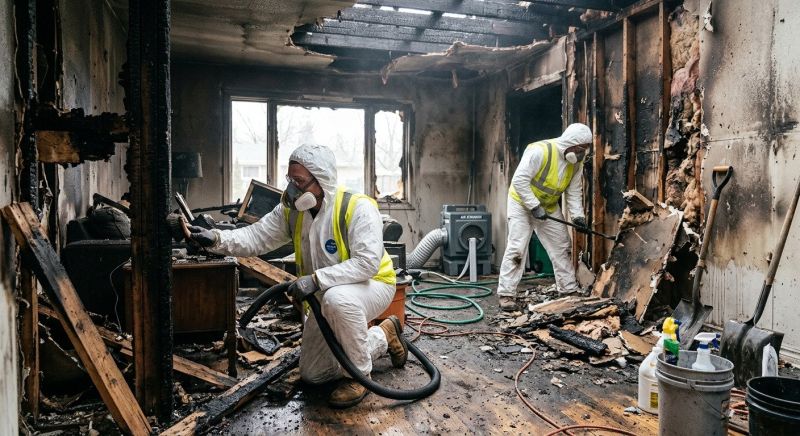Fire Damage Cleanup in Chandler, AZ