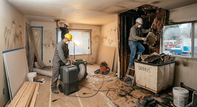 Fire Damage Repair in Austin, TX