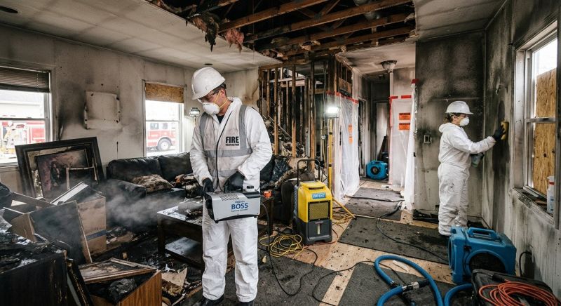 House Fire Recovery in Marin County, CA