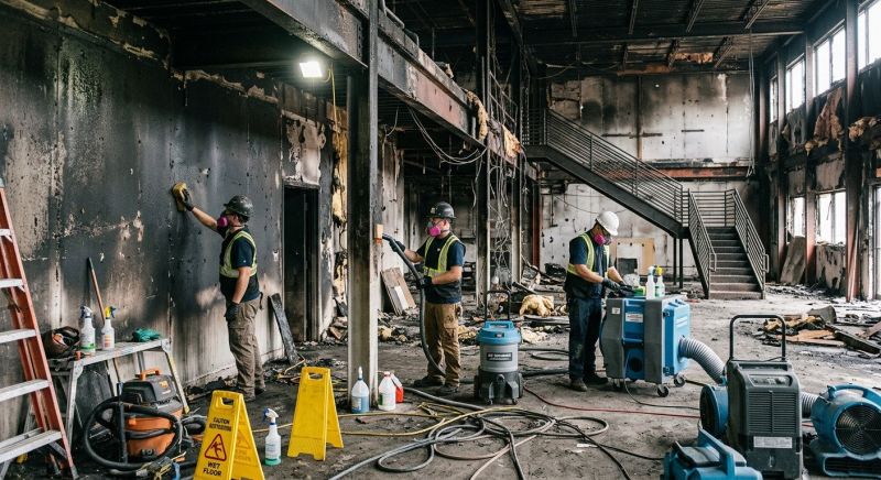 Residential Fire Restoration in Austin, TX