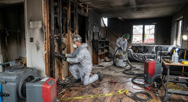 Residential Fire Restoration in Marin County, CA