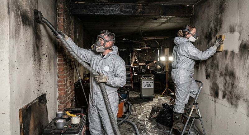 Soot Cleaning in Napa, CA