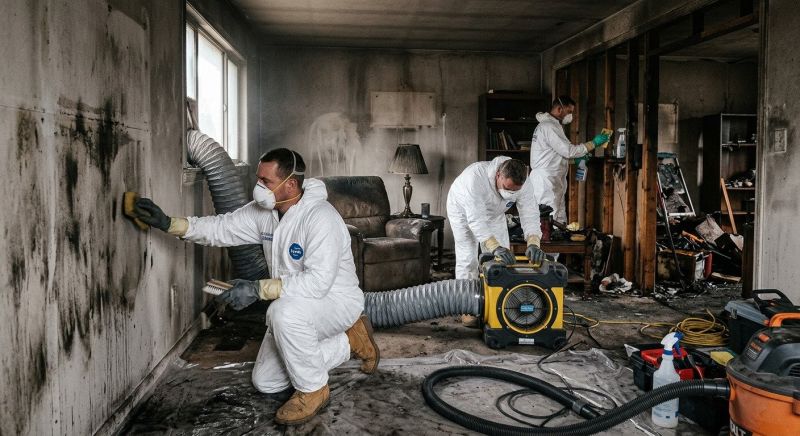 Soot Damage Cleanup in Gilbert, AZ