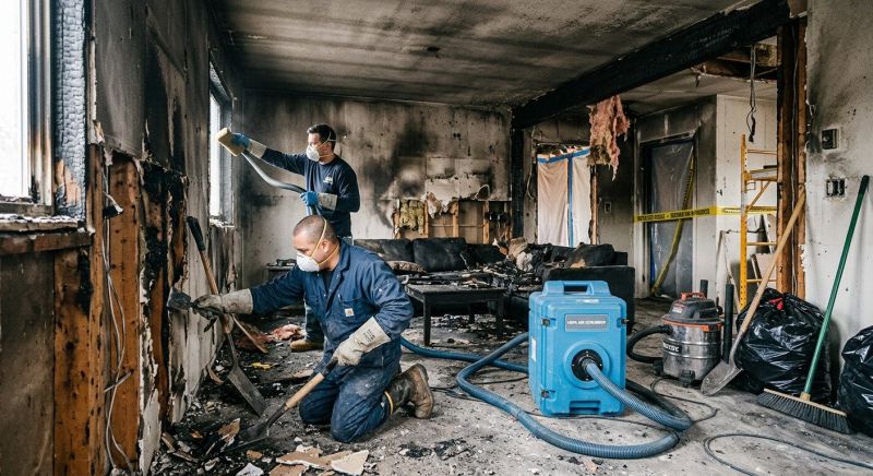 House Fire Recovery in Marin County, CA