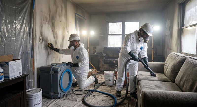 Soot Damage Repair in Santa Rosa, CA